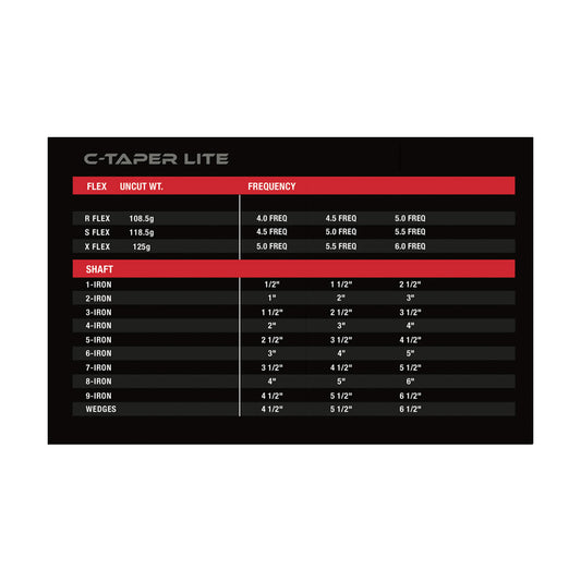 KBS C-Taper Lite, für Eisen