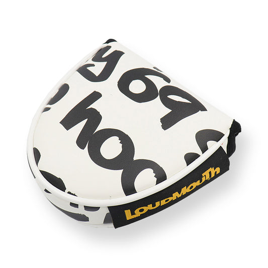Loudmouth Headcover Mallet Putter, Big Words