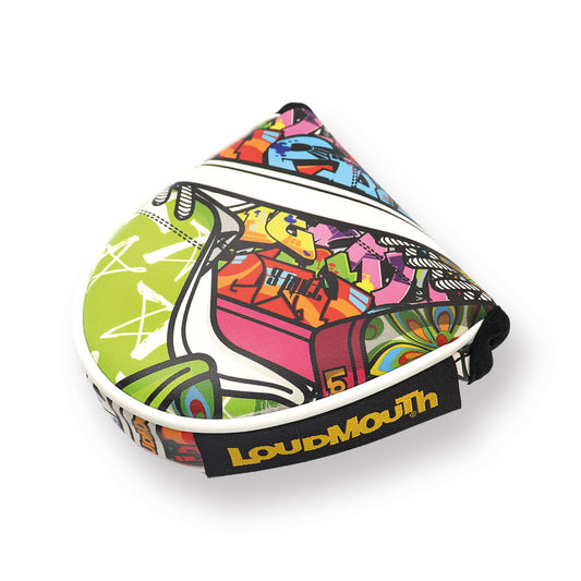 Loudmouth Headcover Mallet Putter, Loud Sneakers